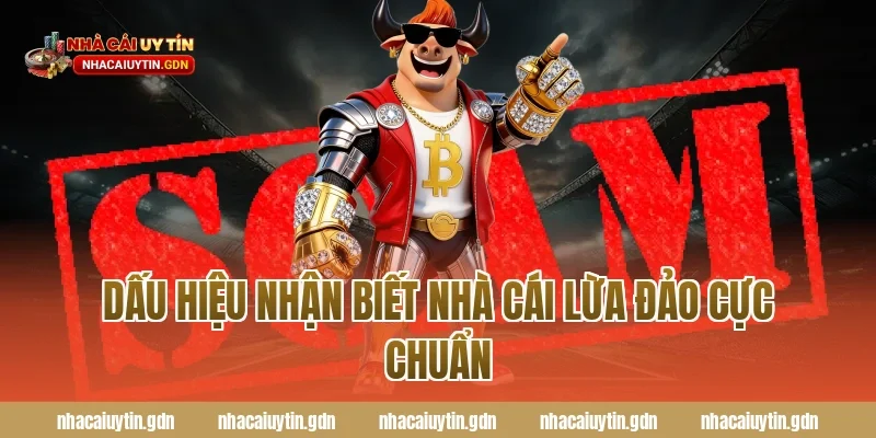 Dấu hiệu nhận biết nhà cái lừa đảo cực chuẩn