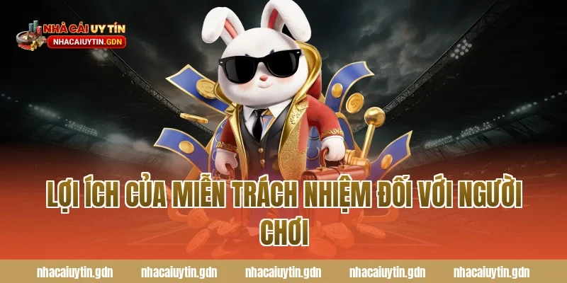 Lợi ích của miễn trách nhiệm đối với người chơi