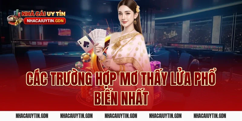Các trường hợp mơ thấy lửa phổ biến nhất