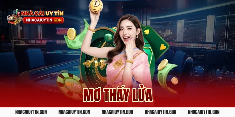 mơ thấy lửa