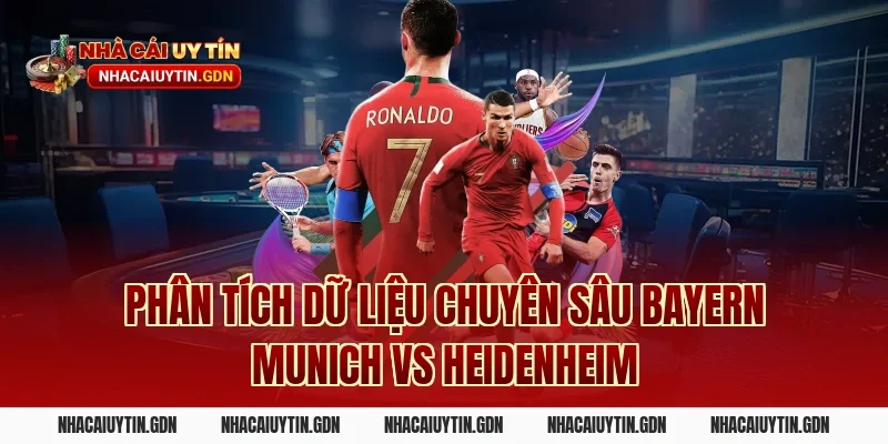 Phân tích dữ liệu chuyên sâu Bayern Munich vs Heidenheim