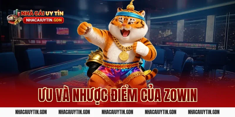 Ưu và nhược điểm của Zowin
